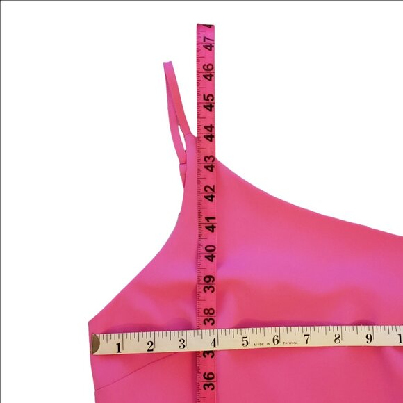 Petal + Pup Women’s One-Shoulder Colorblock Maxi Dress Pink US 6 - Picture 9 of 10